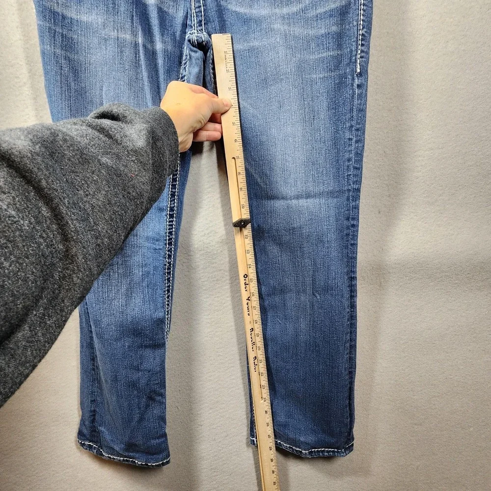 Vintage True Religion Jeans Mens Ricky Big QT Straight Leg Cut Made in‎ USA Y2K
